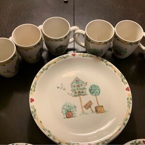 Thomas Pottery Birdouse Pottery Lot